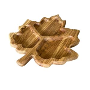 Tacka drewniana LIŚĆ KLONU