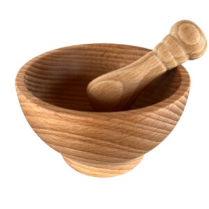 Moździerz drewniany