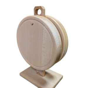 Komplet desek okrągłych na stojaku