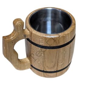 Kufel dębowy BECZKA