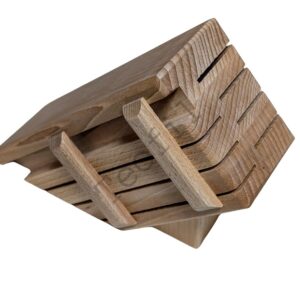 Blok na noże BRĄZOWY